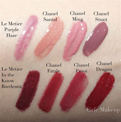 chanel gloss|chanel lipstick colour chart.